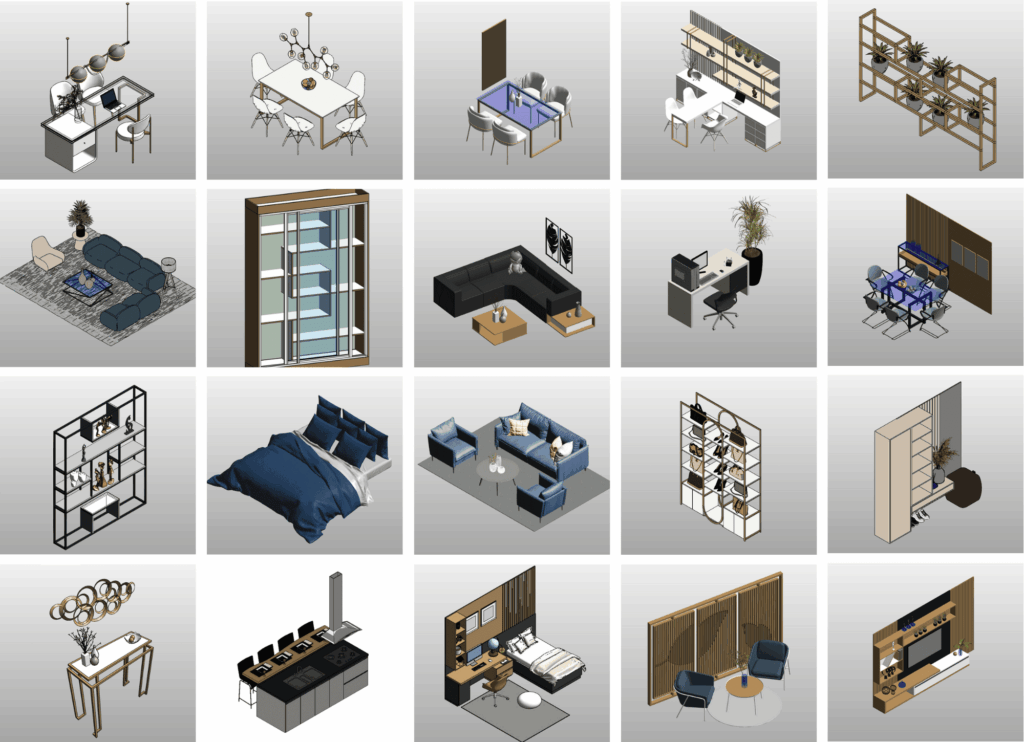 library revit